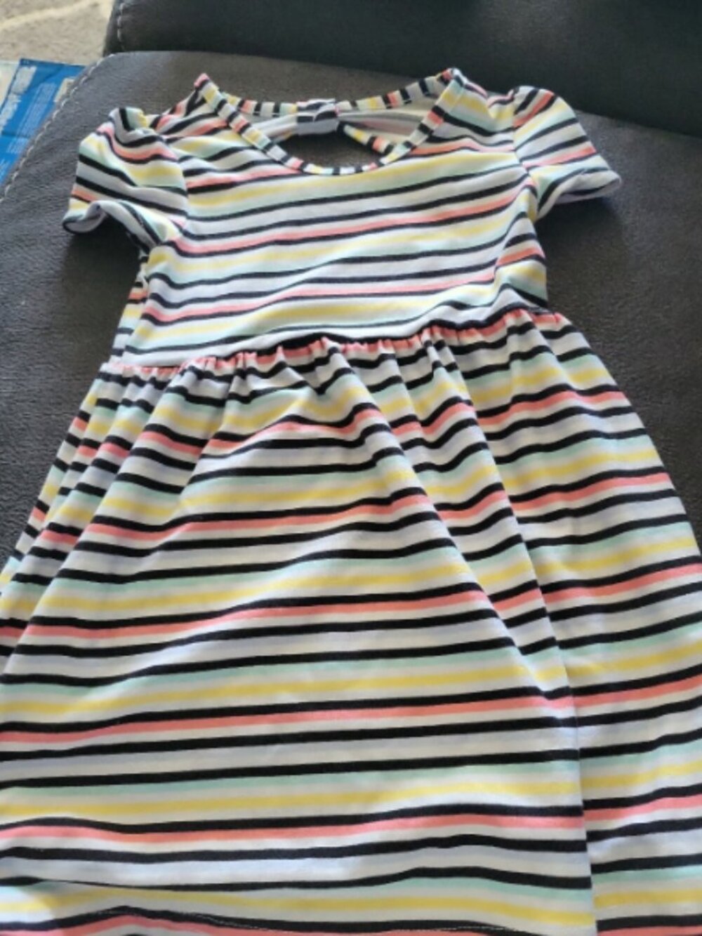 Girls size 2t striped dress